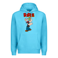 Ocean Blue popeye Premium Hoodie - tuanDangUi
