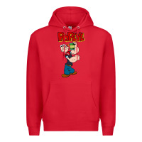 Red popeye Premium Hoodie - tuanDangUi