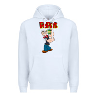 White popeye Premium Hoodie - tuanDangUi