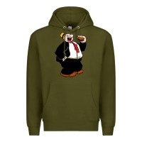 Army Green wimpi character popeye Premium Hoodie - tuanDangUi
