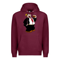 Burgundy wimpi character popeye Premium Hoodie - tuanDangUi