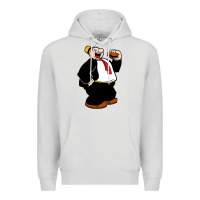Dove Grey wimpi character popeye Premium Hoodie - tuanDangUi