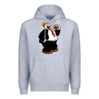 Heather Grey wimpi character popeye Premium Hoodie - tuanDangUi