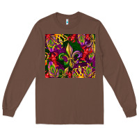 Chestnut mardi gras Long Sleeve Tee - CowGirlArtShop