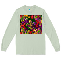 Matcha mardi gras Long Sleeve Tee - CowGirlArtShop
