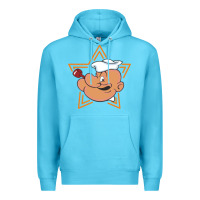 Ocean Blue popeye 2 Premium Hoodie - tuanDangUi