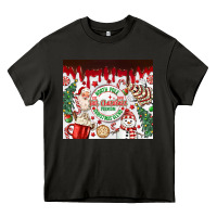 Asphalt christmas hot chocolate Heavy Core Tee - MaliasSmallBusiness