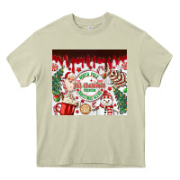 Mossy christmas hot chocolate Heavy Core Tee - MaliasSmallBusiness