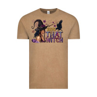 Vintage Coffee 100% That Witch Black Afro Witch Vintage Tee - texasbilliewilder