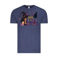 Vintage Denim 100% That Witch Black Afro Witch Vintage Tee - texasbilliewilder