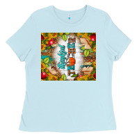 Baby Blue thankful teacher fall tumbler Ladies Tee - BundleAndBundleShop