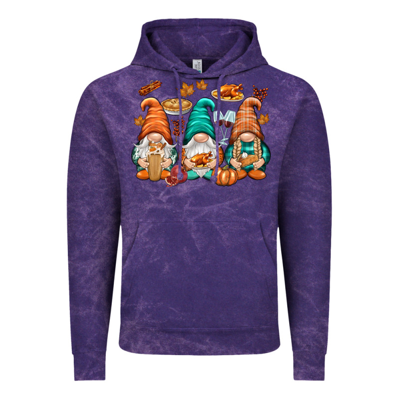 Thanksgiving Gnomes Vintage Hoodie by NancyCooperArtShop | Teevron
