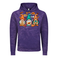 Cloud Purple Thanksgiving gnomes Vintage Hoodie - NancyCooperArtShop