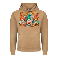 Vintage Camel Thanksgiving gnomes Vintage Hoodie - NancyCooperArtShop