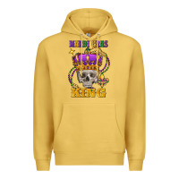 Skull Mardi Gras King Premium Hoodie | Teevron