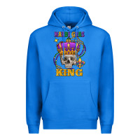 True Royal skull mardi gras king Premium Hoodie - FaDigitalArtStudio