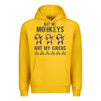 Lemon mens not my monkeys not my circus sarcastic gifts for men, funny t shi Premium Hoodie - tuanDangUi