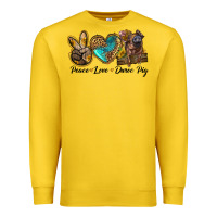 Lemon peace love duroc pig Premium Sweatshirt - LillyAllenDesigns
