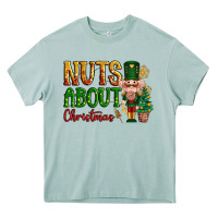 Arona Nuts about Christmas Nutcracker Heavy Core Tee - NancyCooperArtShop