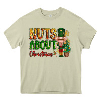 Mossy Nuts about Christmas Nutcracker Heavy Core Tee - NancyCooperArtShop