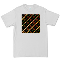 Dove Grey african floral seamless pattern Premium Tee - BundleAndBundleShop