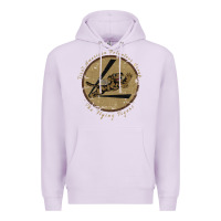 Lilac flying tigers squadron wwii leather patch design Premium Hoodie - tuanDangUi