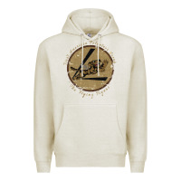 Oatmeal Heather flying tigers squadron wwii leather patch design Premium Hoodie - tuanDangUi