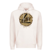 Pale Pink flying tigers squadron wwii leather patch design Premium Hoodie - tuanDangUi