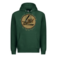 Sports Green flying tigers squadron wwii leather patch design Premium Hoodie - tuanDangUi