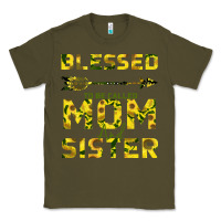 Army Green Blessed Mom And Sister Classic Tee - Bettercallsaul