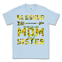 Dusty Blue Blessed Mom And Sister Classic Tee - Bettercallsaul