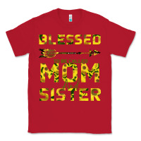Red Blessed Mom And Sister Classic Tee - Bettercallsaul