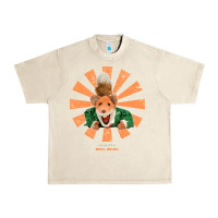 Sandshell basil brush retro japanese Urban Heavy Tee - tuanDangUi
