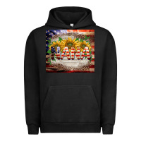 Pigment Black patriotic nana Urban Hoodie - BarkalooDesign
