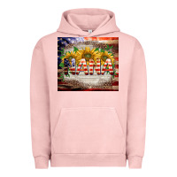 Pigment Salmon patriotic nana Urban Hoodie - BarkalooDesign