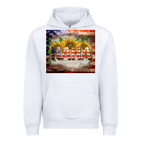White patriotic nana Urban Hoodie - BarkalooDesign