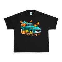 Black Fall Farm Truck Urban Heavy Tee - texasbilliewilder