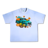 Grape Ice Fall Farm Truck Urban Heavy Tee - texasbilliewilder