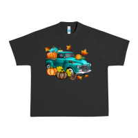 Pigment Black Fall Farm Truck Urban Heavy Tee - texasbilliewilder