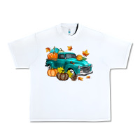 White Fall Farm Truck Urban Heavy Tee - texasbilliewilder
