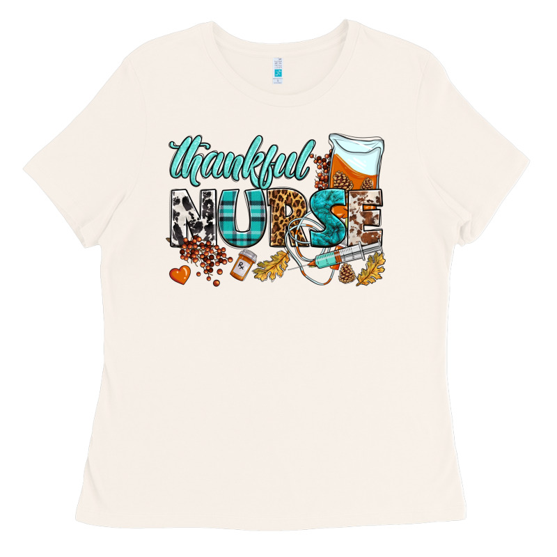 Thankful Nurse Ladies Tee by BundleAndBundleShop | Teevron