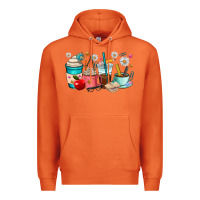 Carrot teacher coffee cups Premium Hoodie - RanaPortraitStore