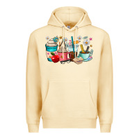 Pina Colada teacher coffee cups Premium Hoodie - RanaPortraitStore