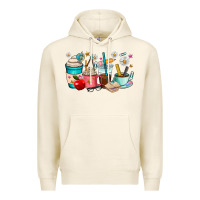 Tofu teacher coffee cups Premium Hoodie - RanaPortraitStore