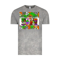 Cloud Rock Halloween Coffee Cups Vintage Tee - texasbilliewilder
