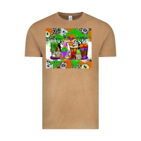 Vintage Camel Halloween Coffee Cups Vintage Tee - texasbilliewilder