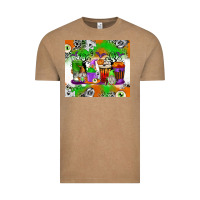 Vintage Coffee Halloween Coffee Cups Vintage Tee - texasbilliewilder
