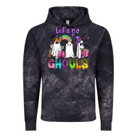 Cloud Black Let's go ghouls Vintage Hoodie - NancyCooperArtShop