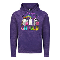 Cloud Purple Let's go ghouls Vintage Hoodie - NancyCooperArtShop