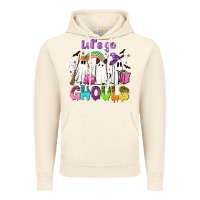 Vintage Artic Let's go ghouls Vintage Hoodie - NancyCooperArtShop